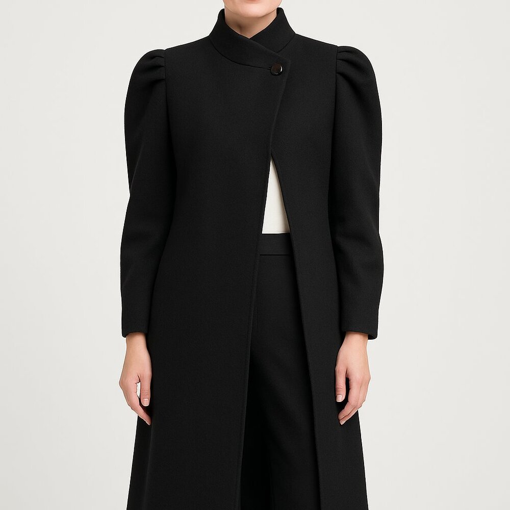 Diane Von Furstenberg Black Coat